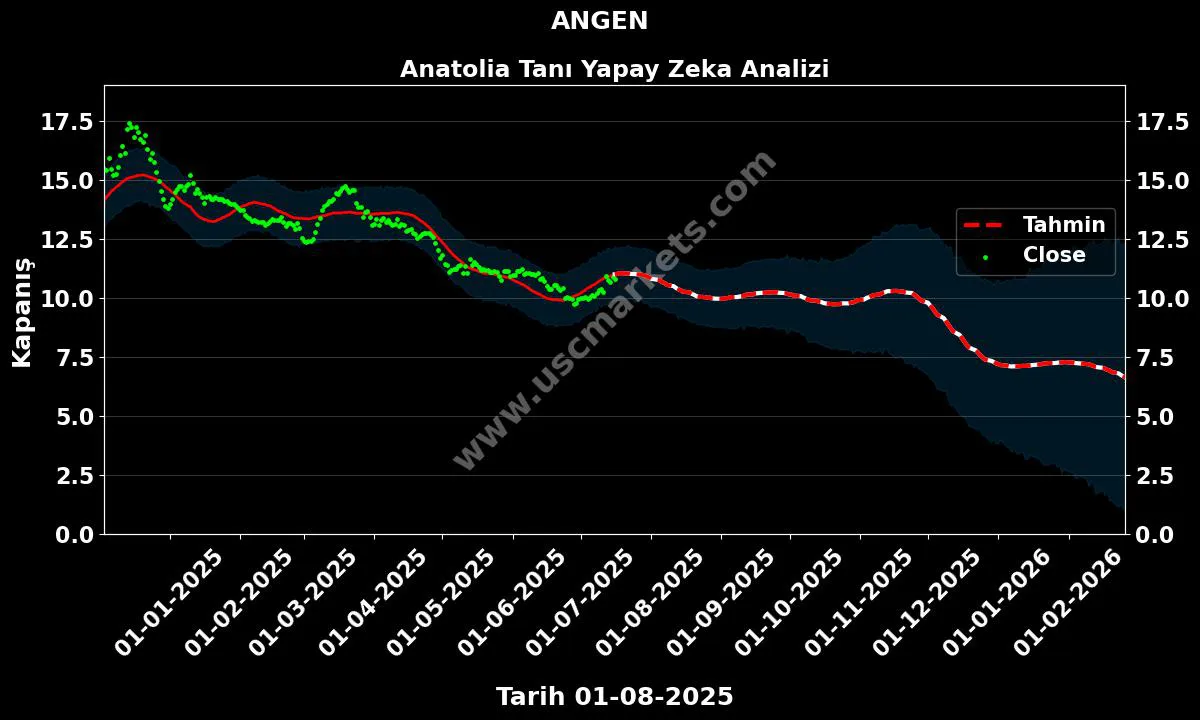 ANGEN hisse hedef fiyat 2024 Anatolia Tanı grafik