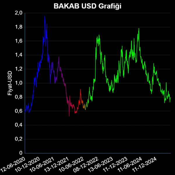BAKAB Dolar Grafiği