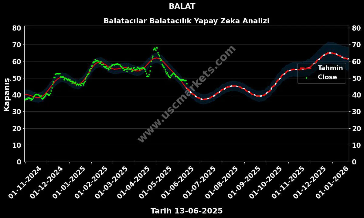 BALAT hisse hedef fiyat 2024 Balatacılar Balatacılık grafik