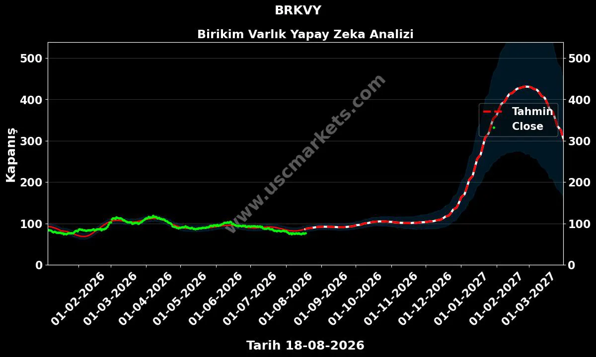 BRKVY hisse hedef fiyat 2027 Birikim Varlık grafik