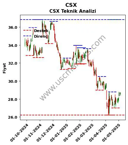 CSX fiyat-yorum-grafik