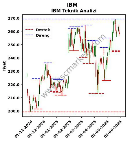 IBM fiyat-yorum-grafik