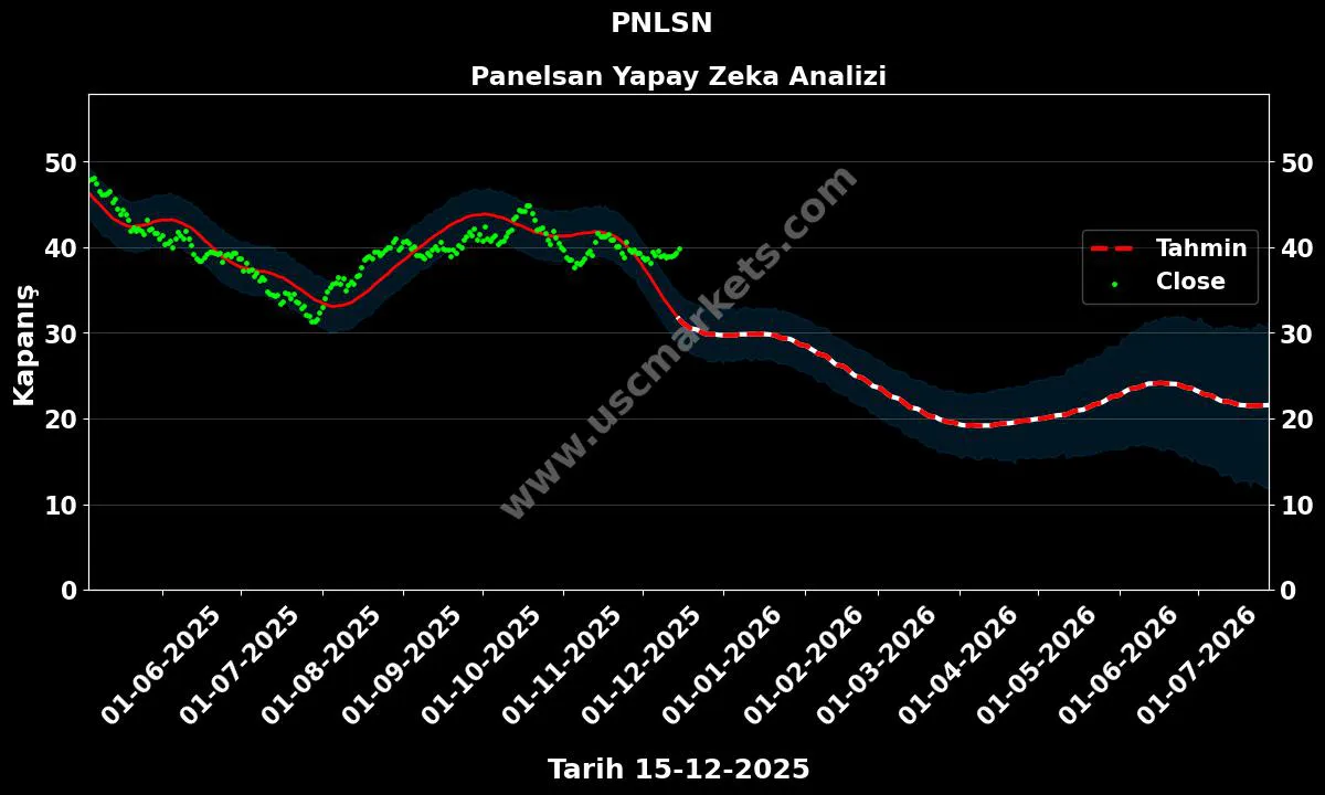 PNLSN hisse hedef fiyat 2024 Panelsan grafik