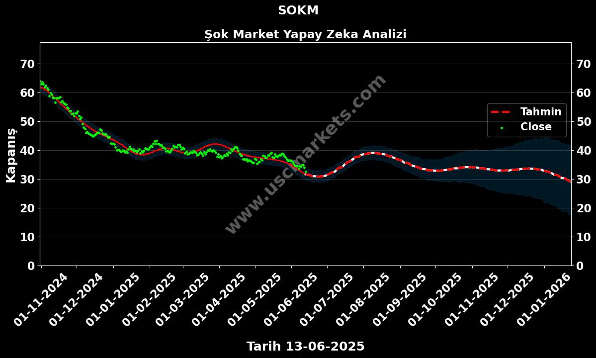 SOKM hisse hedef fiyat 2024 Şok Market grafik