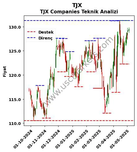 TJX fiyat-yorum-grafik