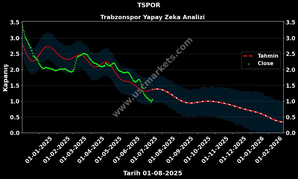 TSPOR hisse hedef fiyat 2024 Trabzonspor grafik