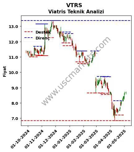 VTRS fiyat-yorum-grafik
