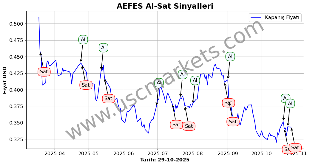 AEFES algoritma sinyalleri 2