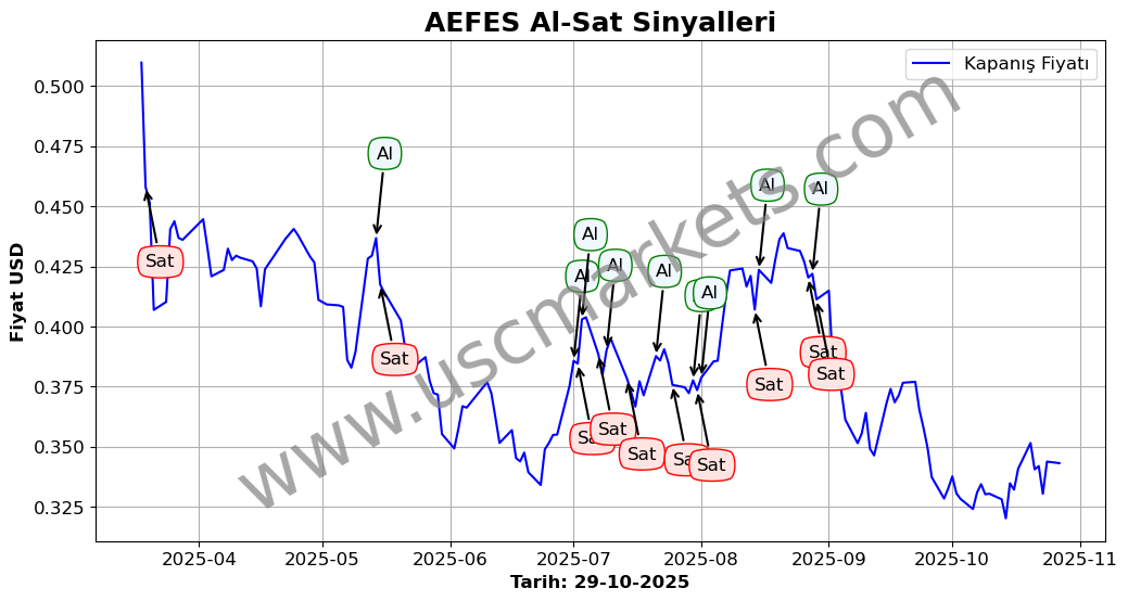 AEFES algoritma sinyalleri 4