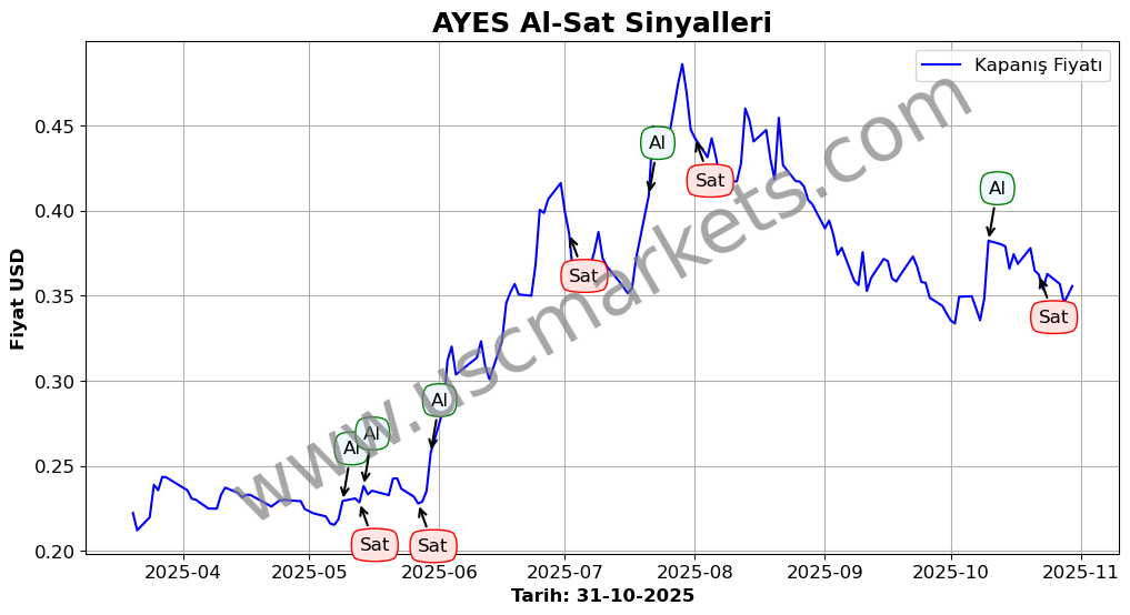 AYES algoritma sinyalleri 1