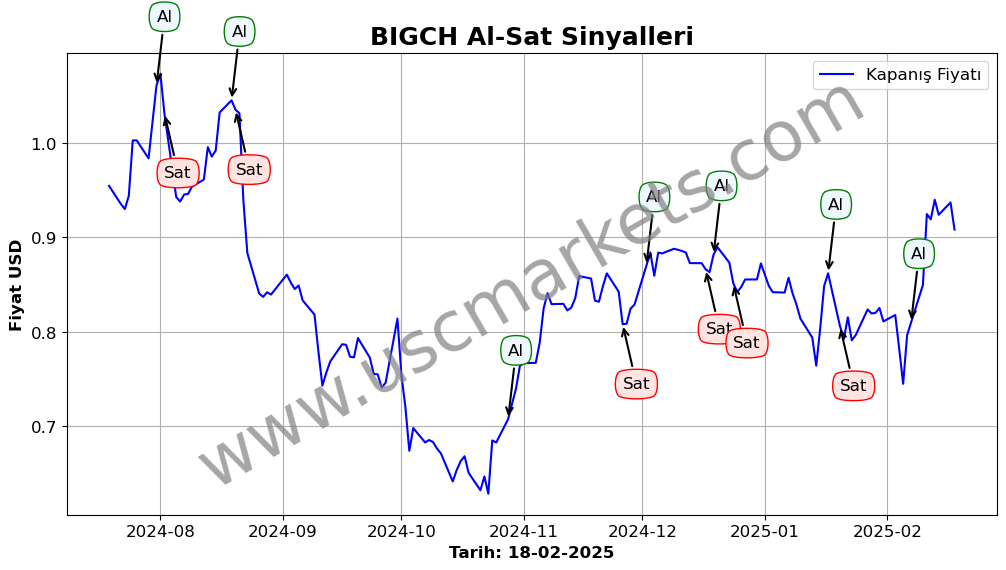 BIGCH algoritma sinyalleri 2