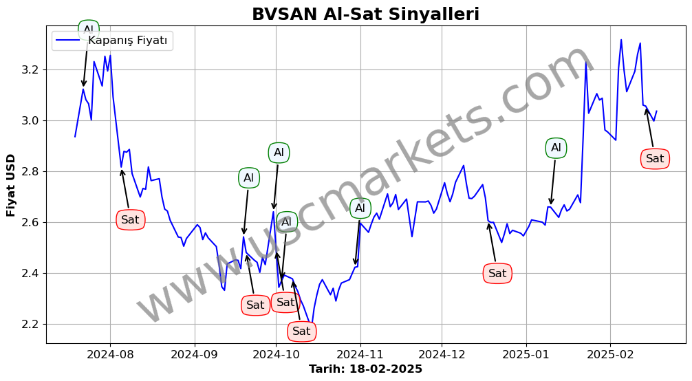 BVSAN algoritma sinyalleri 3