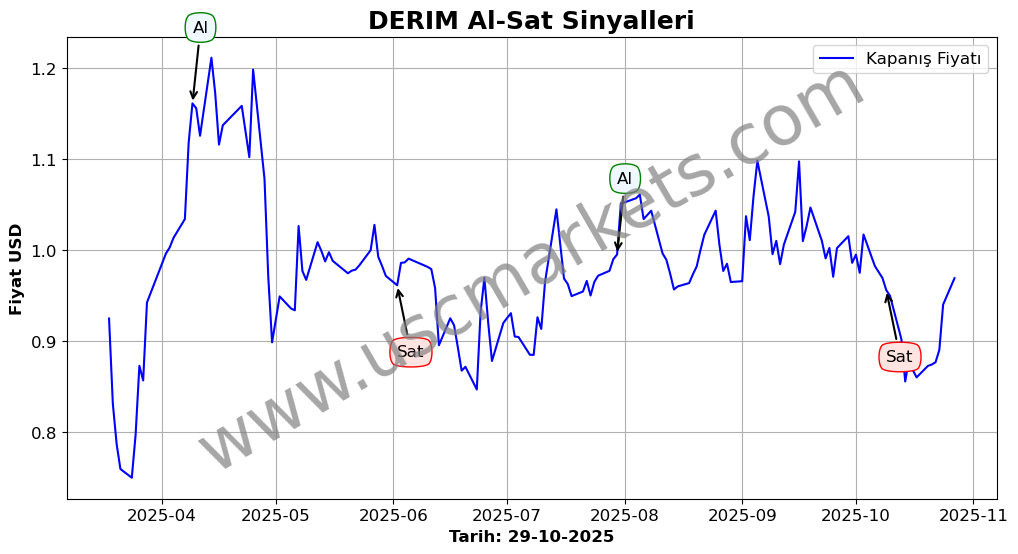 DERIM algoritma sinyalleri 3
