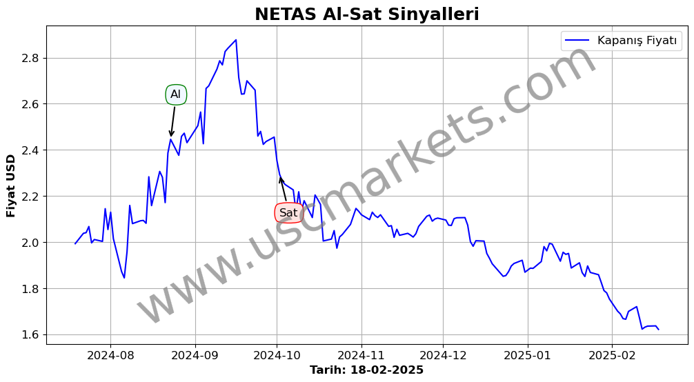 NETAS algoritma sinyalleri 4