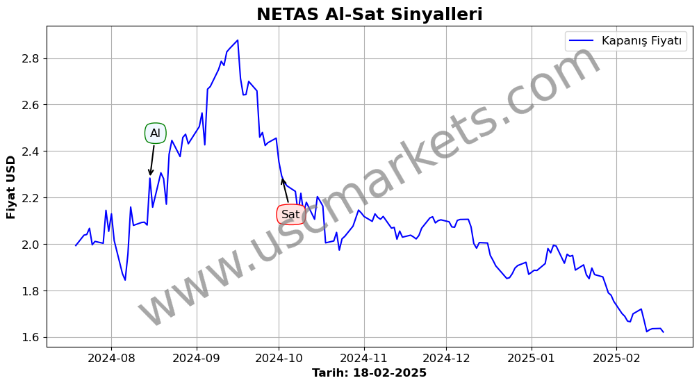 NETAS algoritma sinyalleri 2