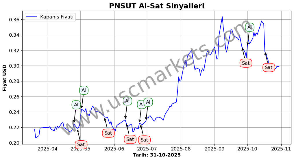 PNSUT algoritma sinyalleri 3