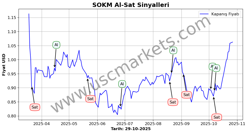SOKM algoritma sinyalleri 4