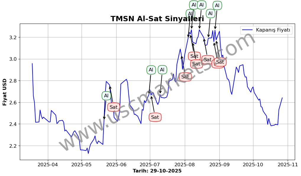 TMSN algoritma sinyalleri 4