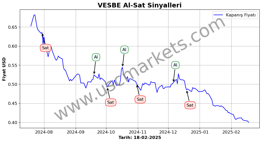 VESBE algoritma sinyalleri 2