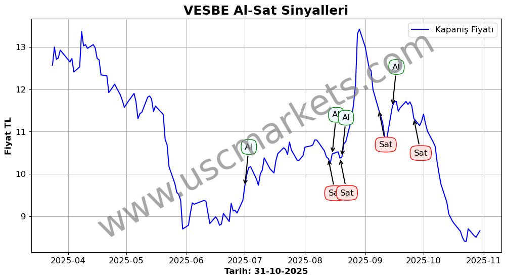 VESBE algoritma sinyalleri 4